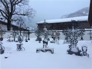 Friedhof St. Ulrich am Pillersee, Tirol.